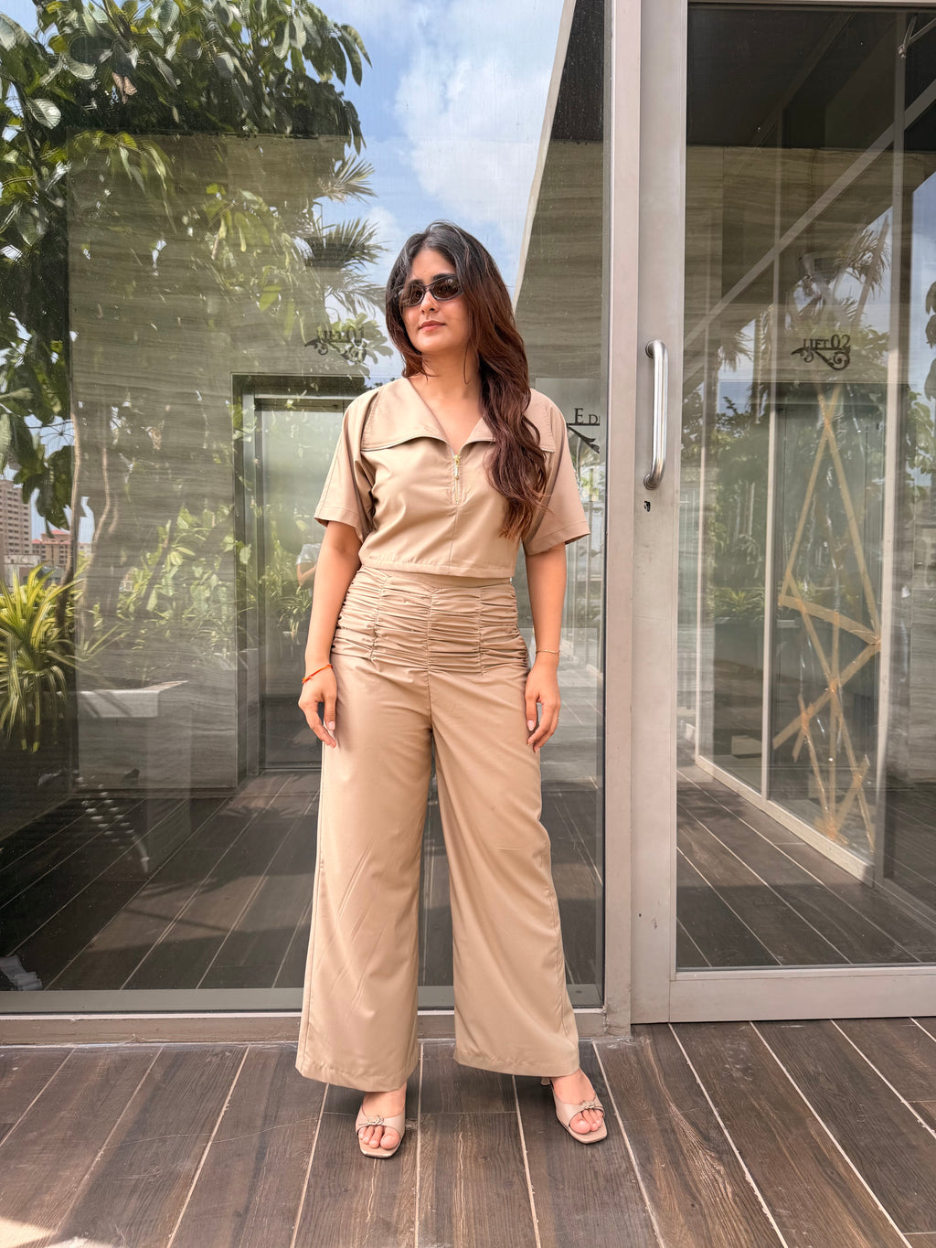 Khaki co-ord