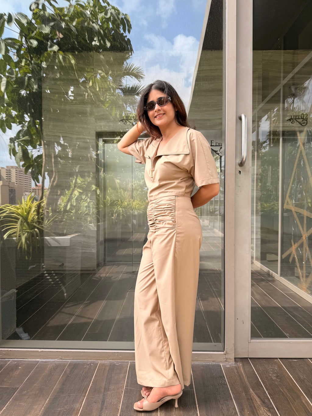 Khaki co-ord