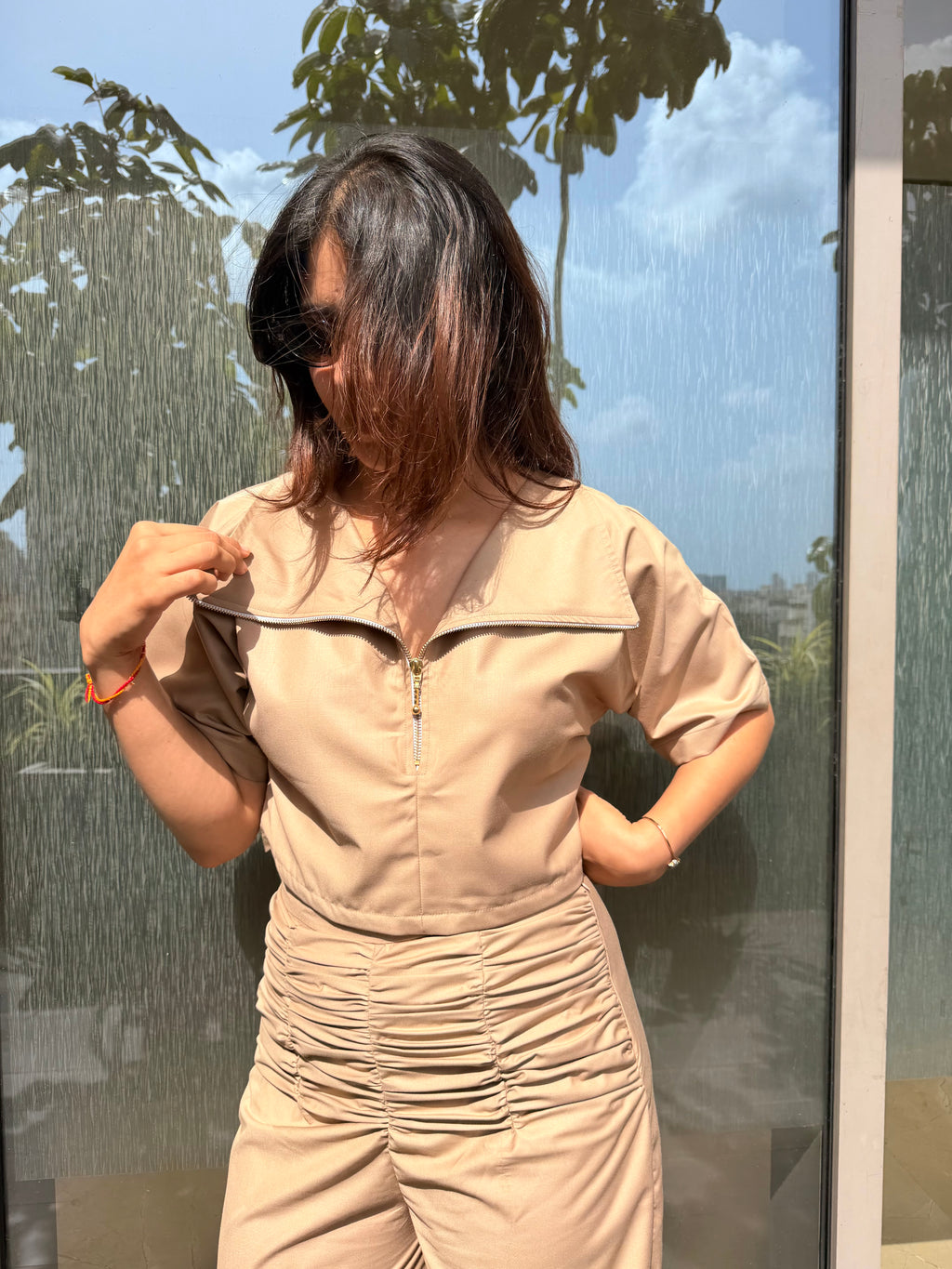 Khaki co-ord