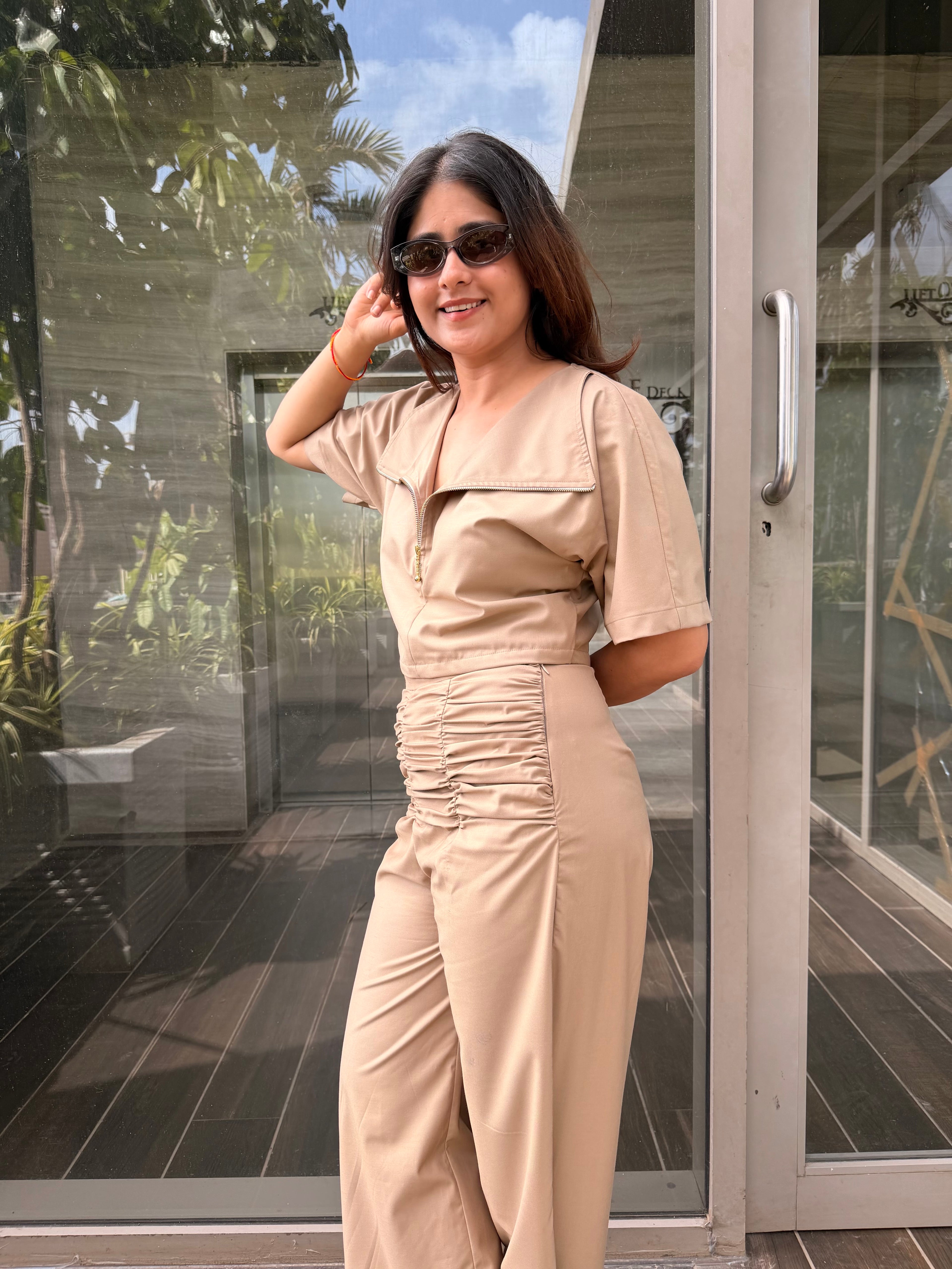 Khaki co-ord