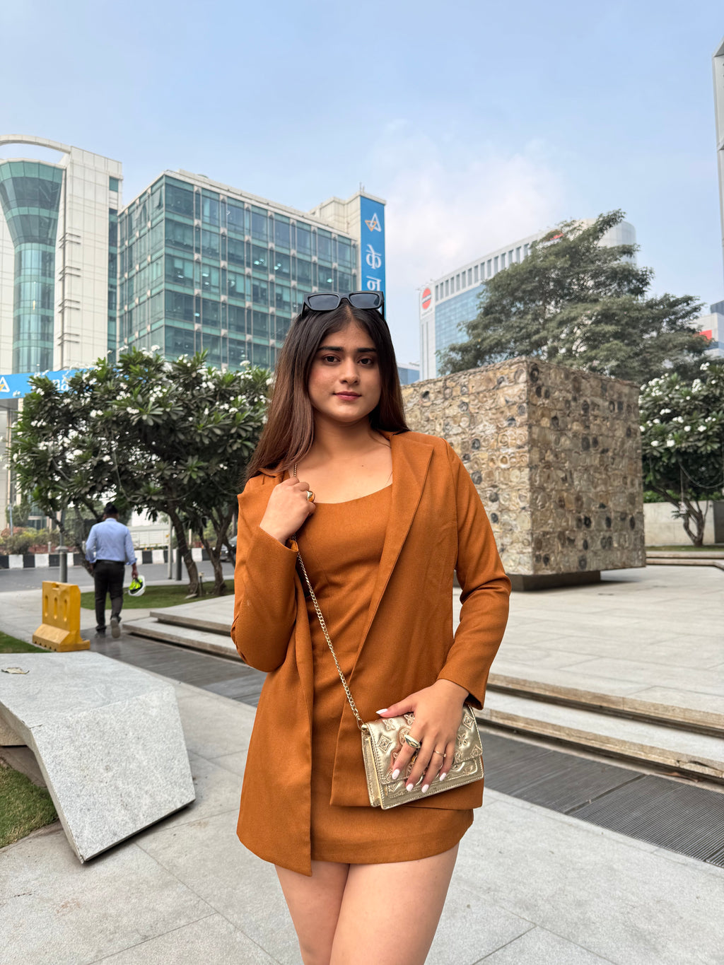 Hazel Blazer Dress