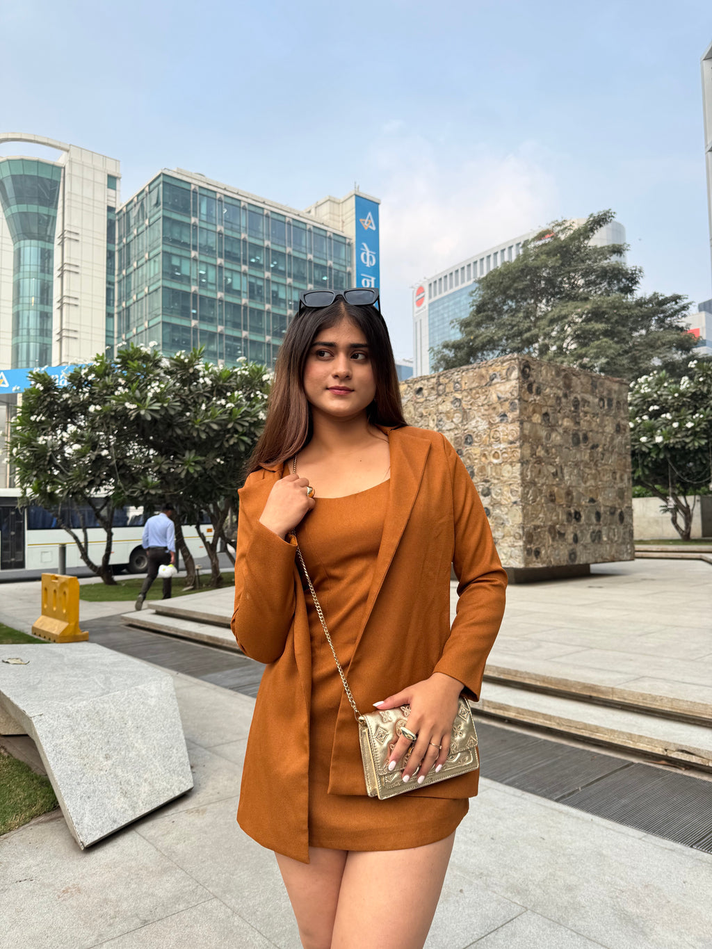 Hazel Blazer Dress