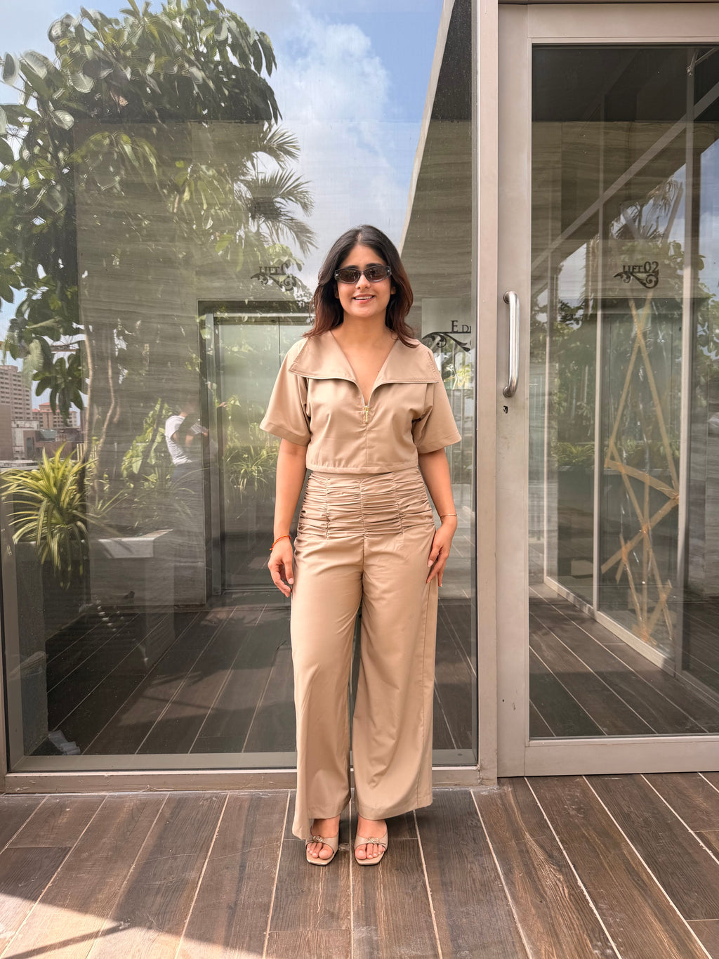 Khaki co-ord