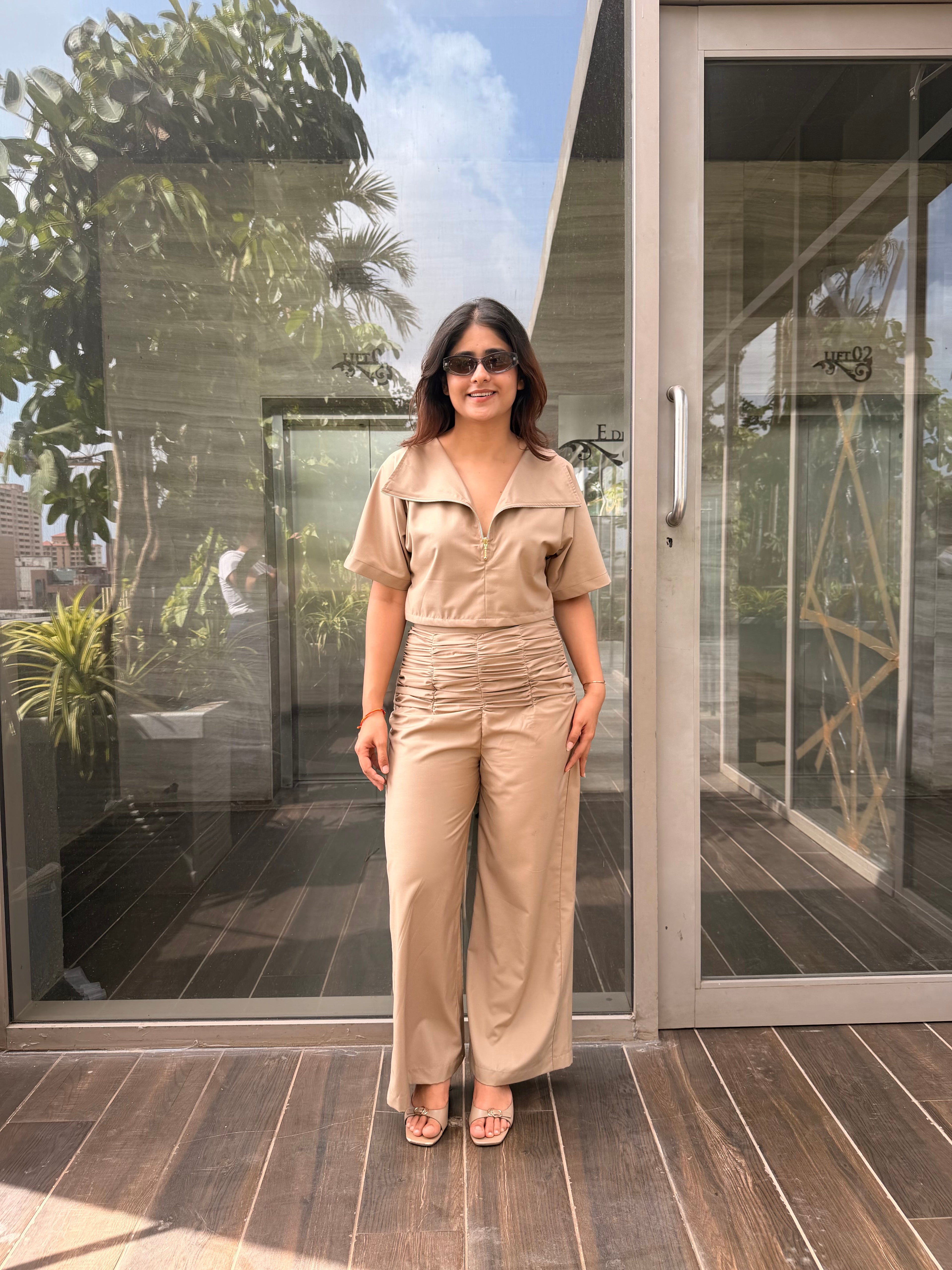 Khaki co-ord