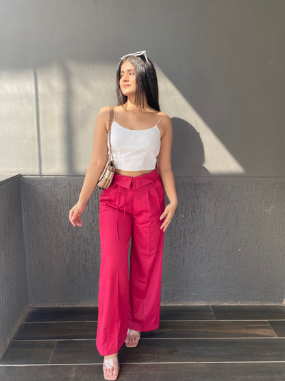 Fuchsia Pants