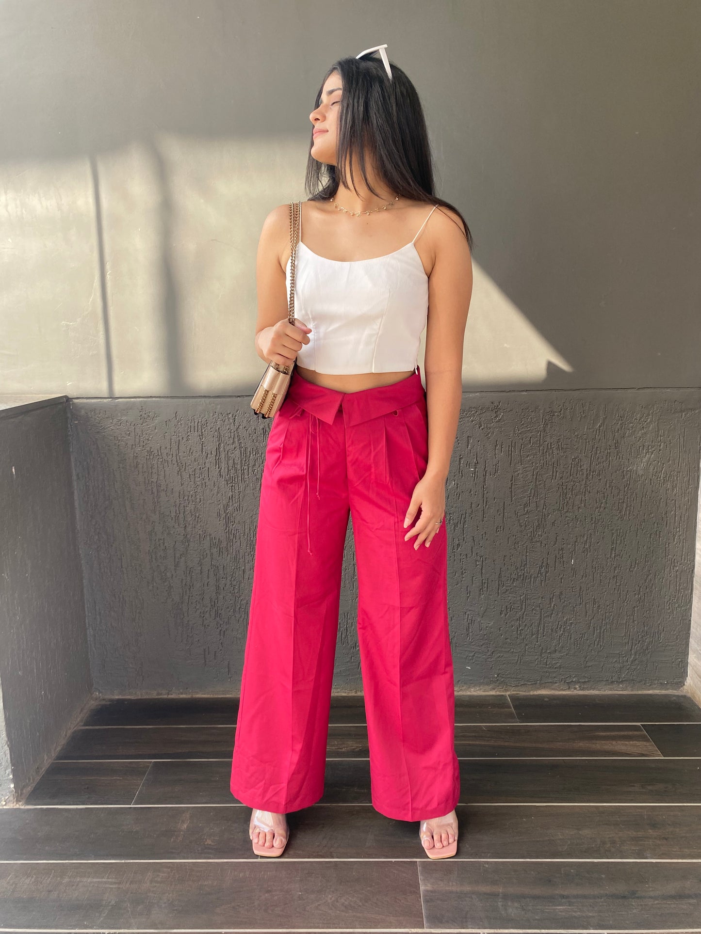 Fuchsia Pants